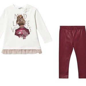 Designer Mayoral Vibes Long Sleeved Tee & Legging